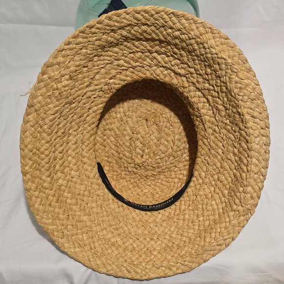 Helen Kaminski Sydney Australia Wmn's 100% Madagascar Raffia - Classic 5 Sun Hat - Picture 8 of 9